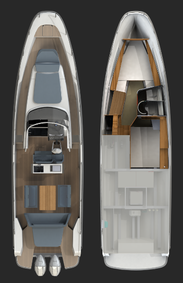 Motorboot mit oder ohne Skipper Nimbus Group mieten in Sukošan