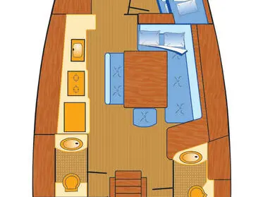 Ein Bénéteau Oceanis 43 mieten in Heiligenhafen