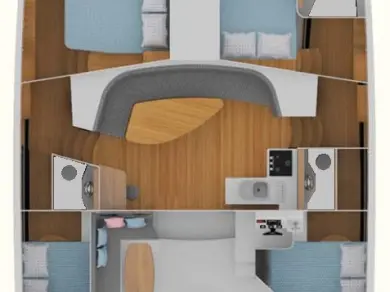 Vermietung Katamaran CatFlash 43 mit Führerschein