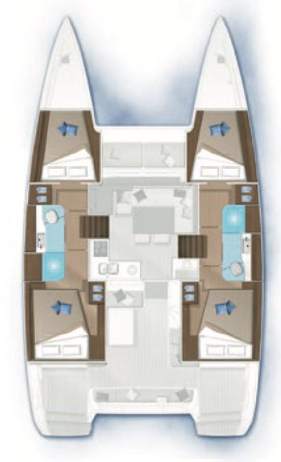 Bootsverleih Lagoon Lagoon 40 Paraty Samboat