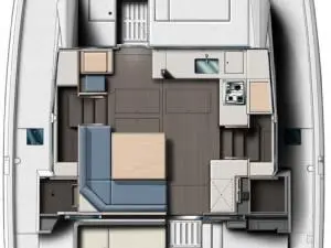 Katamaran mieten in Fethiye - Leopard Catamarans / Robertson & Caine Leopard 40