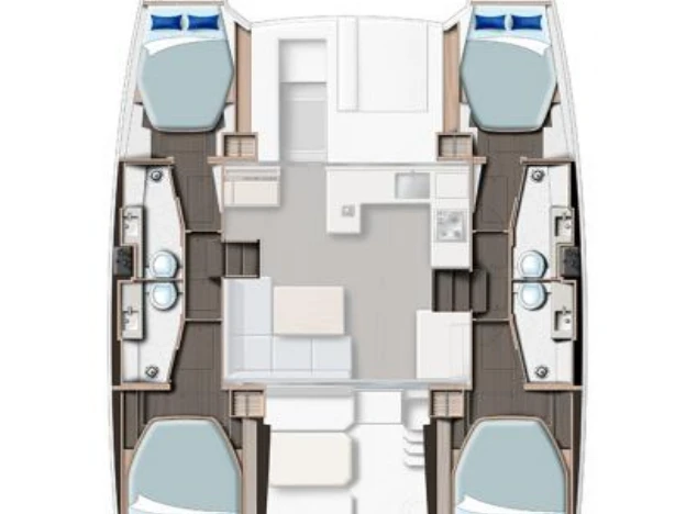 Katamaran mit oder ohne Skipper Leopard Catamarans / Robertson & Caine mieten in Procida