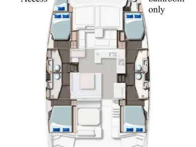 Katamaran mieten in Procida - Leopard Catamarans / Robertson & Caine Leopard 45