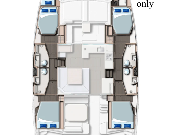 Katamaran mit oder ohne Skipper Leopard Catamarans / Robertson & Caine mieten in Procida