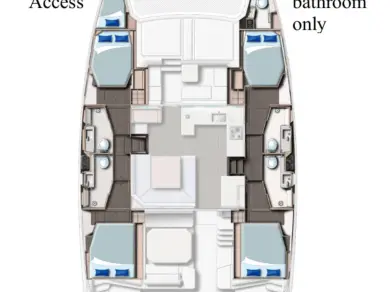 Vermietung Katamaran Leopard Catamarans / Robertson & Caine mit Führerschein