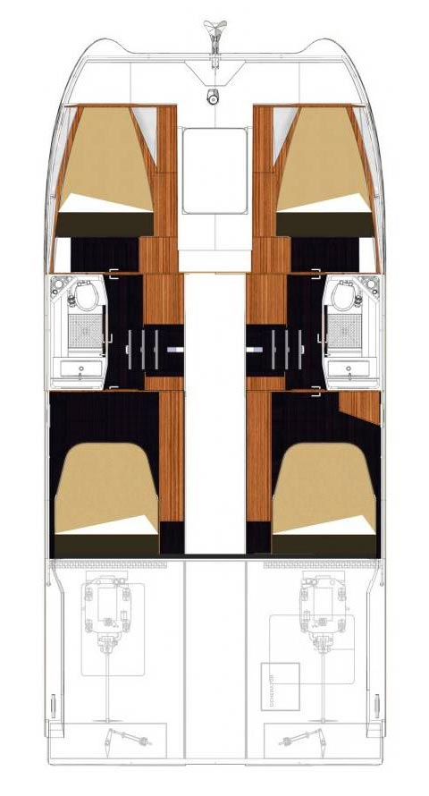 Boot mieten Pomer günstig Fountaine Pajot MY 37
