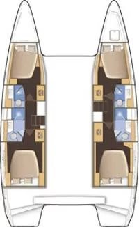 YachtCharter in Pomer - Lagoon Lagoon 42 auf SamBoat