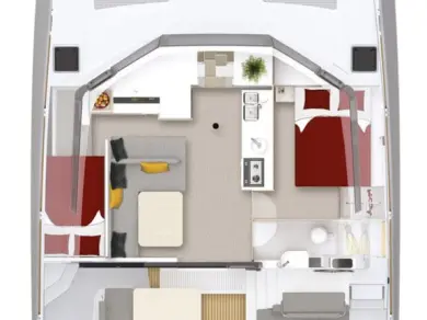 Vermietung Katamaran Neel mit Führerschein