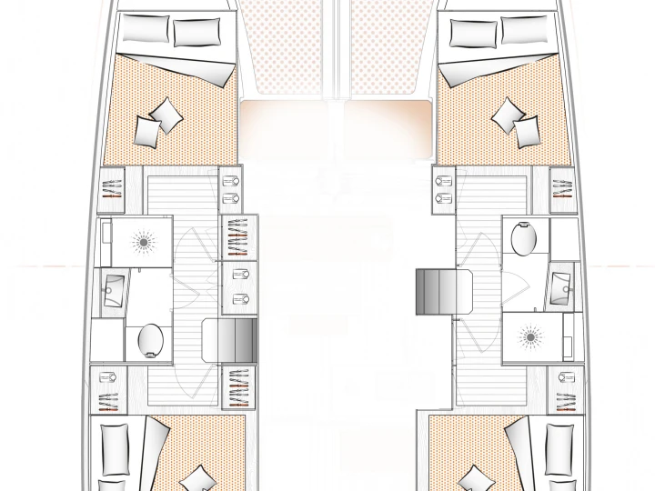 Vermietung Katamaran Excess mit Führerschein