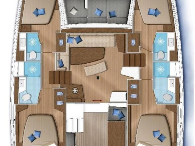 Katamaran mit oder ohne Skipper Lagoon mieten in Préveza