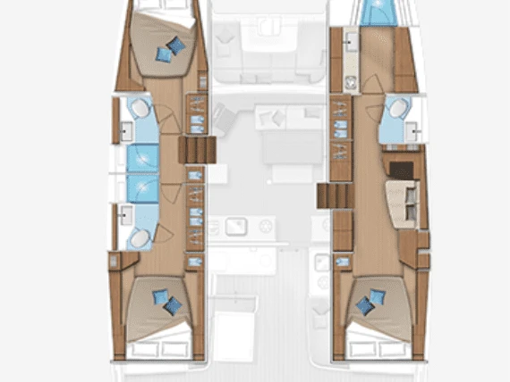 YachtCharter in Road Town - Lagoon Lagoon 46 auf SamBoat