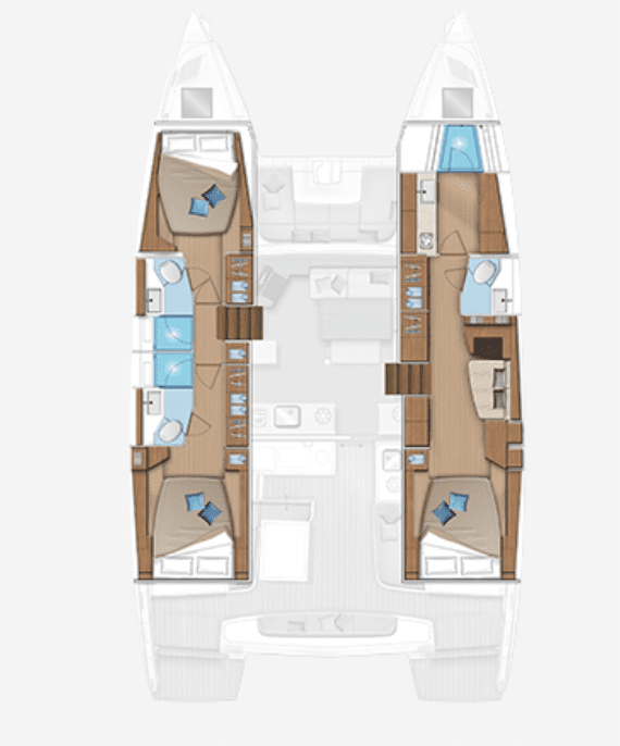 YachtCharter in Road Town - Lagoon Lagoon 46 auf SamBoat