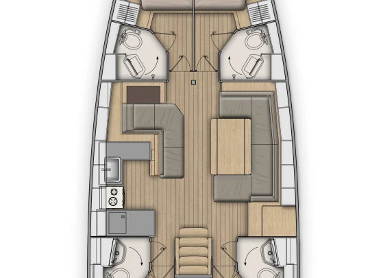 Segelboot mieten in Road Town - Bénéteau Oceanis 51.1