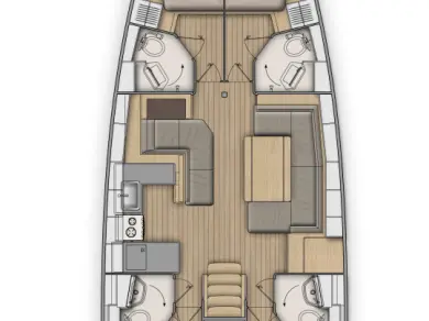 Segelboot mieten in Road Town - Bénéteau Oceanis 51.1