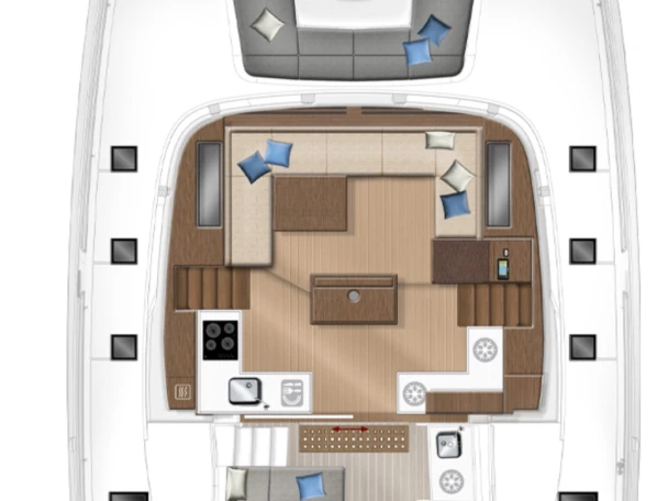 Vermietung Katamaran Lagoon mit Führerschein