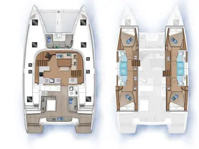 Katamaran mieten in Fethiye - Lagoon Lagoon 46
