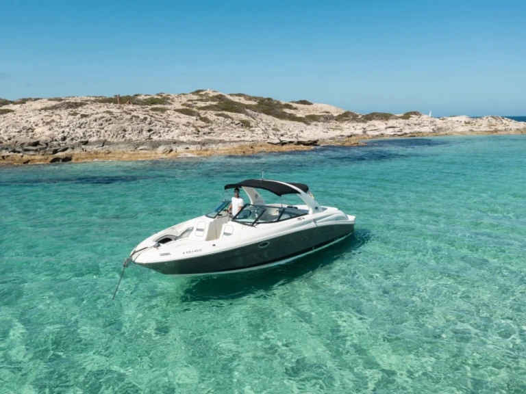 Motorboot mit oder ohne Skipper Sea Ray mieten in Ibiza Town