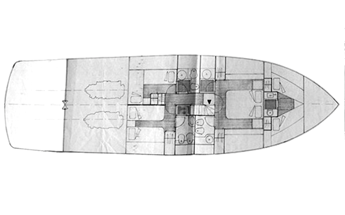 Vermietung Motorboot Ghibli mit Führerschein