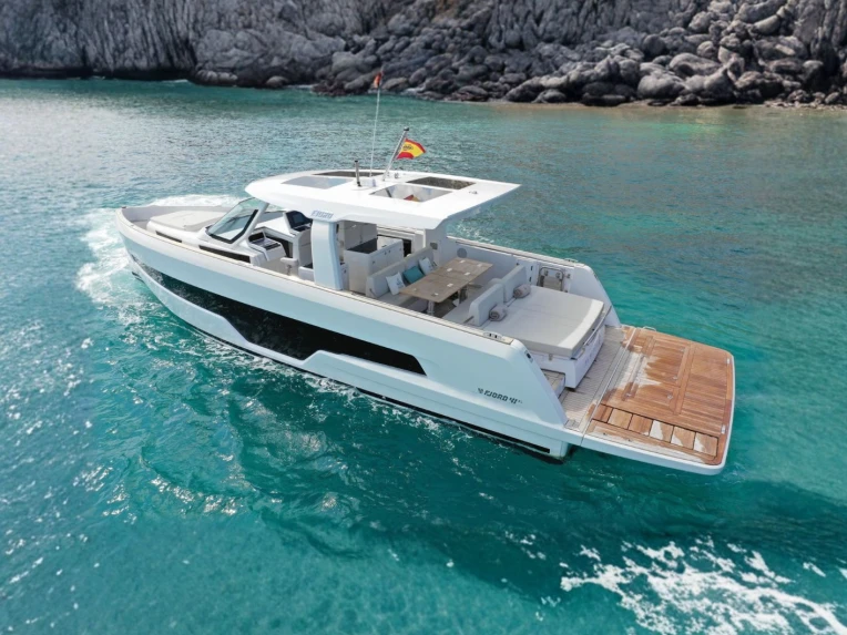 Vermietung Motorboot Fjord mit Führerschein