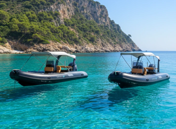 Vermietung Schlauchboot artboat mit Führerschein