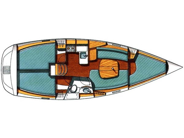 Ein Bénéteau Oceanis 331 Clipper mieten in Trogir