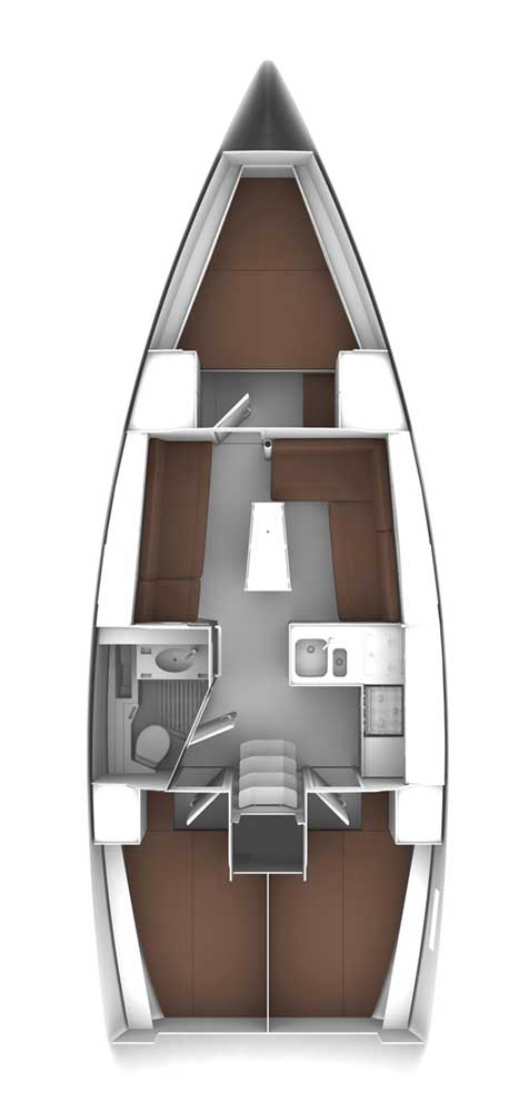 Bootsverleih Bavaria Cruiser 37 Jezera Samboat