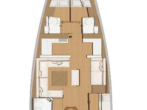 Segelboot mit oder ohne Skipper Dufour mieten in Trogir