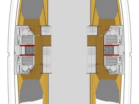 Fountaine Pajot Astrea 42 mieten Biograd na Moru