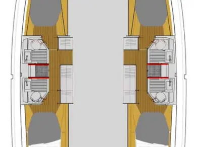 Fountaine Pajot Astrea 42 mieten Biograd na Moru