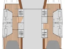 Ein Fountaine Pajot Isla 40 mieten in Biograd na Moru