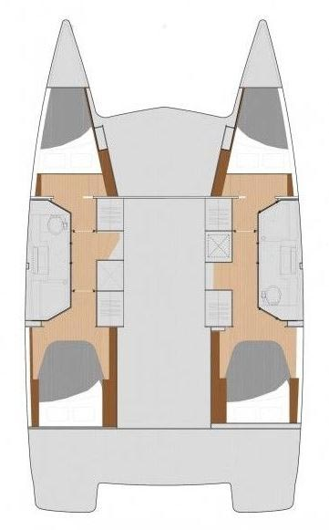 Bootsverleih Fountaine Pajot Lucia 40 Biograd na Moru Samboat