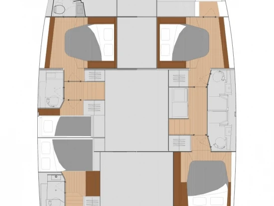 Vermietung Katamaran Fountaine Pajot mit Führerschein