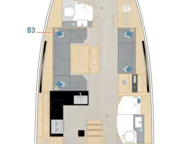 Vermietung Segelboot Hanse mit Führerschein