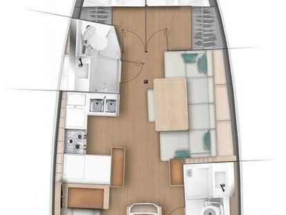 Ein Jeanneau Sun Odyssey 440 mieten in Göcek
