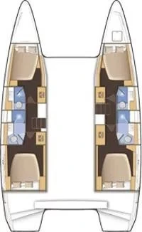 Katamaran mieten in Palma de Mallorca - Lagoon Lagoon 42