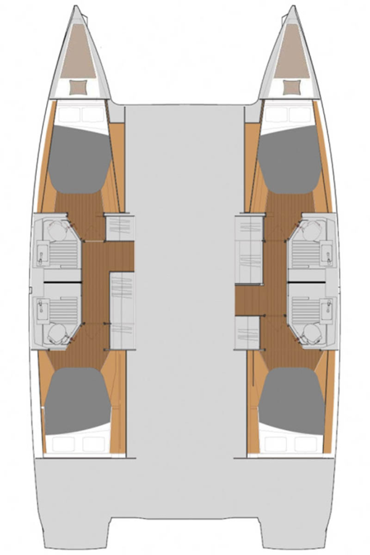 Vermietung Katamaran Fountaine Pajot mit Führerschein