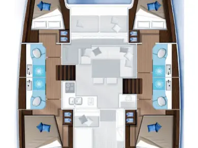 Boot mieten Road Town günstig Lagoon 40