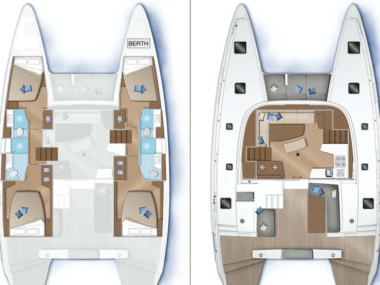 YachtCharter in Marmaris (district) - Lagoon Lagoon 42 auf SamBoat