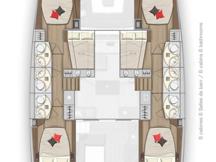 YachtCharter in Road Town - Lagoon Lagoon 50 auf SamBoat