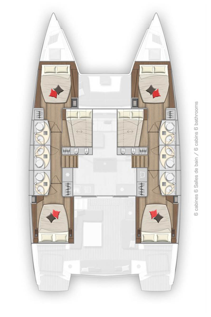 YachtCharter in Road Town - Lagoon Lagoon 50 auf SamBoat