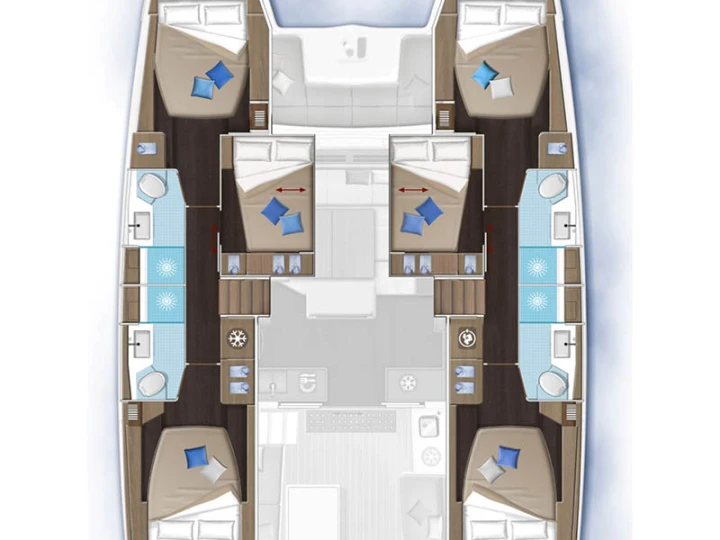 Boot mieten Road Town günstig Lagoon 51