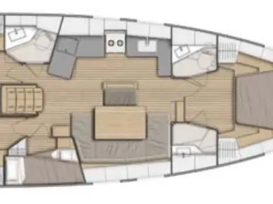 Segelboot mit oder ohne Skipper Bénéteau mieten in Komolac