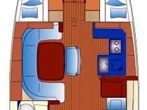 Ein Bavaria Bavaria 49 mieten in Trogir