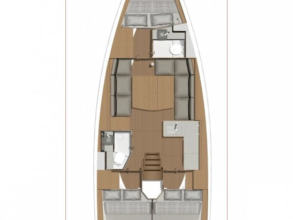 Vermietung Segelboot Dufour mit Führerschein
