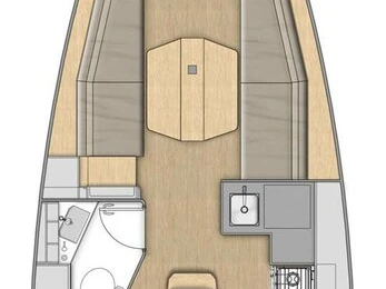 Boot mieten Pirovac günstig Oceanis 34.1