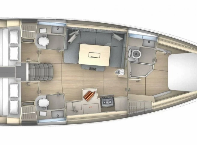 Boot mieten Álimos günstig Dufour 41