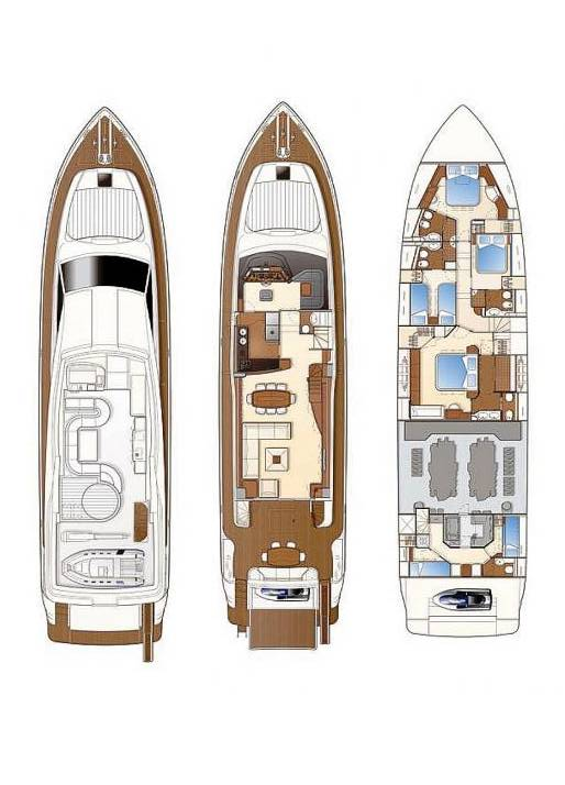 Ein Ferretti Ferretti Yachts 830 Flybridge mieten in Glyfáda