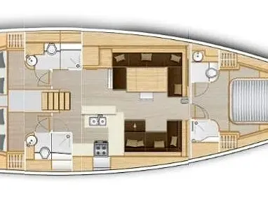 Ein Hanse Hanse 588 mieten in Kos
