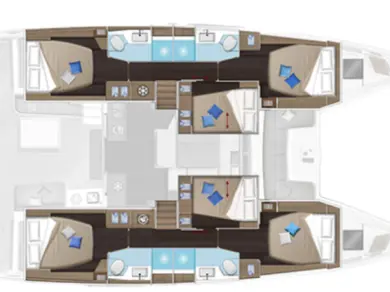 Katamaran mieten in Álimos - Lagoon Lagoon 51
