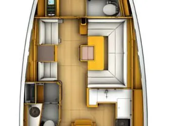 Vermietung Segelboot Jeanneau mit Führerschein